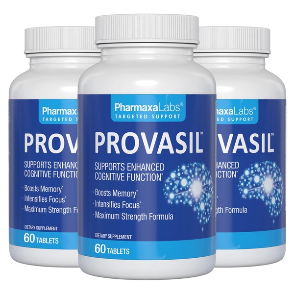 Provasil Brain Supplement for Memory, Focus, Mood & Concentration |