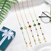CHARMINGO Mask Lanyard Chain Eyeglasses Chain for Women Four-leaf Sunglass