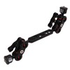 Articulating Arm Aluminum Alloy 11in Lengthened Adjustable Articulating Ballhead Extension