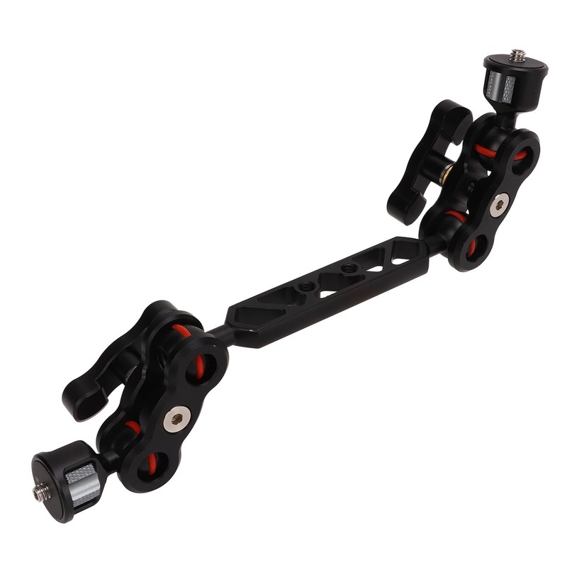 Articulating Arm Aluminum Alloy 11in Lengthened Adjustable Articulating Ballhead Extension