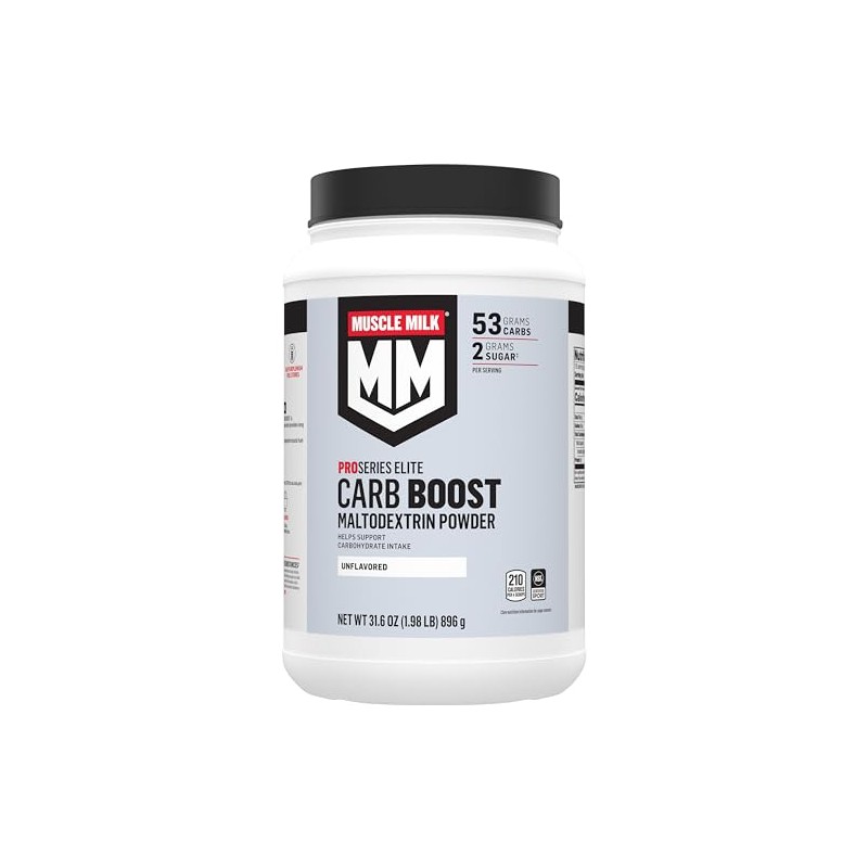 Muscle Milk Carb Boost, Maltodextrin Powder, Complex Carbohydrates, NSF Certified
