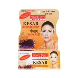 Panchvati Herbals Kesar & Badam Goti Soap 25 gm,Pack of -6