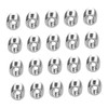 20PCS Self Tapping Insert Stainless Steel Slotted Wire Thread Repair