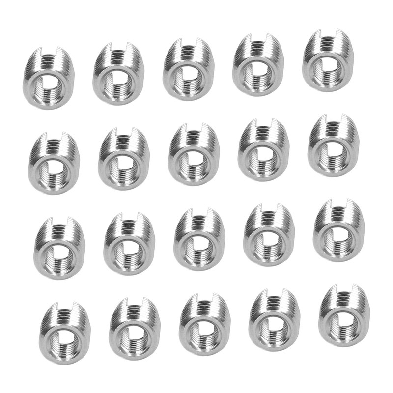 20PCS Self Tapping Insert Stainless Steel Slotted Wire Thread Repair