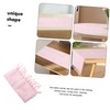 NOLITOY Rustic Pink Table Runner with Tassels Woven Decorative Table
