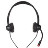 RJ9 Telephone Headset with Microphone Noise Cancelling Dual Ear Office