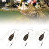 Leapiture 3Pcs Inline Method Feeder Set - Plastic Inline Fishing