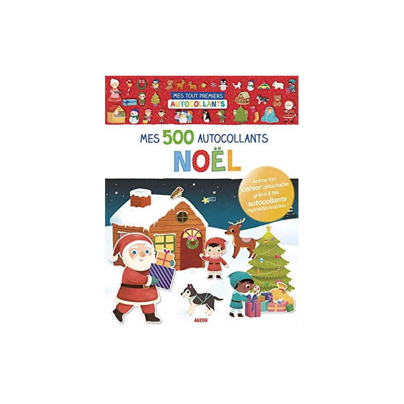MES 500 AUTOCOLLANTS NOËL