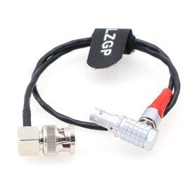 Timecode Devices Cable 5 Pin to BNC for ARRI Alexa Camera Sound Devices Ambient Lockit to Zaxcom