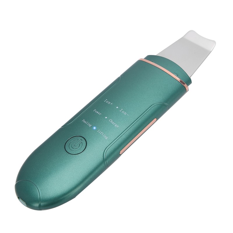 EMS Ultrasonic Skin Scrubber Blackhead Pimple Removal Lifting Ion Pore