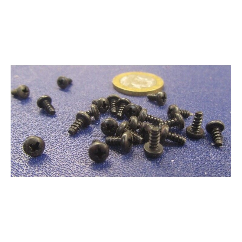 Basic Black Oxide Pan Head Phillips Sheet Metal Screws Type
