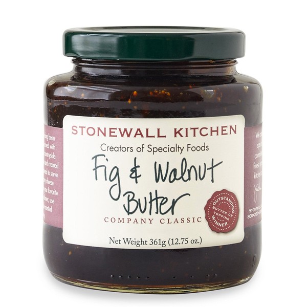 Stonewall Kitchen Fig and Walnut Butter, 12.75 Ounces