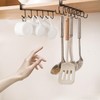 LIUCONGBD Pack of 2 Kitchen Cup Holders, Cupboard Organiser, Cupboard