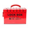 WISAMIC Group Lockout Tagout Lock Box: with 13 Slots Portable