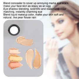 Make Up Mixing Palette with Spatula, Cosmetic Palette Korean Make Up Palette Cosmetic Palettes Stainless Steel for Cosmetics Foundation Eyeshadow