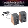 PC Speakers HiFi Deep Bass Adjustable Volume Plug and Play