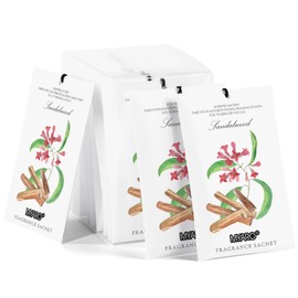 MYARO Scented Sachet House Air Freshener - 12 Pack Long Lasting Sandalwood Fragrance Deodorizer for Home Closet Drawer Car