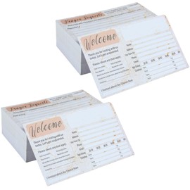 200 Pack Church Visitor Cards 3 x 5 Inches Church Welcome Cards Small Prayer Cards Decorative Prayer Request Cards for Church Greeting Praying (Marble)