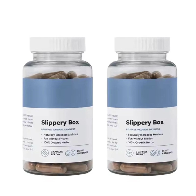 NATURAL SLIPPERY BOX - SLIPPERY ELM BARK CAPSULE FOR VAGINAL
