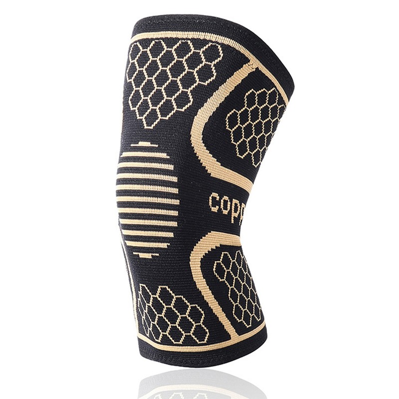 1 Pair Knee Sleeve Breathable Skin Friendly Nylon Knee Brace
