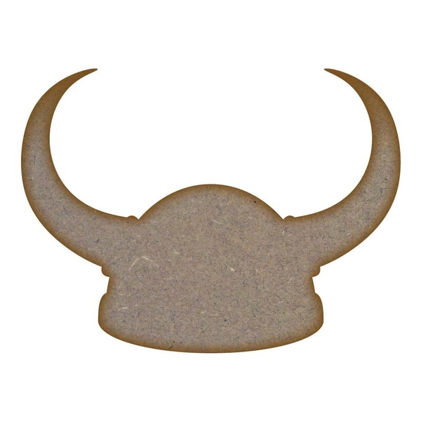 Viking Helmet - Laser Cut 3mm MDF Craft Shape Blanks