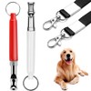 Pack of 2 Dog Whistles, Ultrasonic Dog Whistle, Professional Ultrasonic