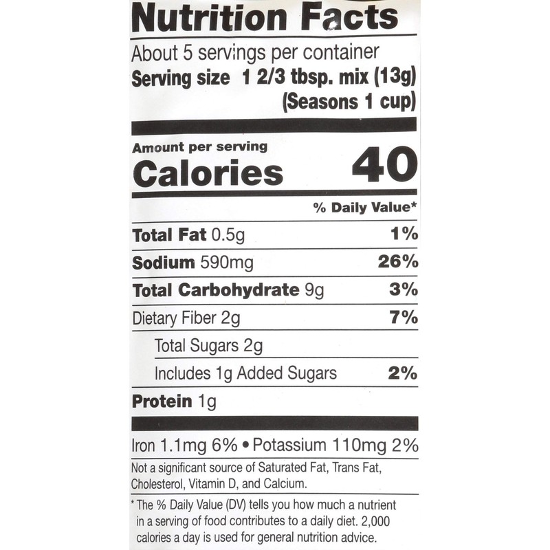 French's Chili-O with Onion Seasoning Mix, 2.25 oz (Pack of