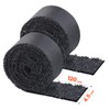 Happybuy Rubber Mulch for Landscaping, 2 Rolls of Recycled Rubber
