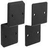 eoere 4 PCS Z Deck Joist Tie for Wood, Pergola
