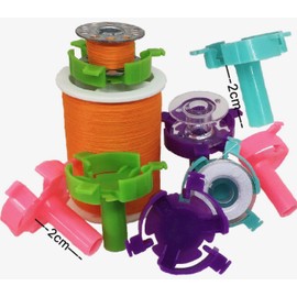 PeavyTailor 20pcs Bobbin Buddies Bobbin Holder Clamp Great for Embroidery Quilting Sewing Machine #3