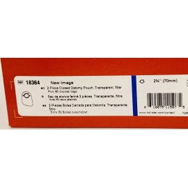 Hollister 30 HOLLISTER 18364 New Image Closed 2-Pc Ostomy Pouch w/FILTER 2-3/4" Pack/ 30