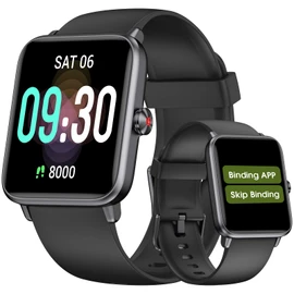 Pautios Pedometer Watch Senior Friendly No App/Phone Required, Waterproof Fitness Tracker Watch with Step Counter Calories/Sleep Tracker for Walking Running for Men Women