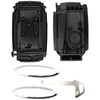 Sianxaido KR55WK49244 Key Fob Shell Case Compatible with XF 2009-2013