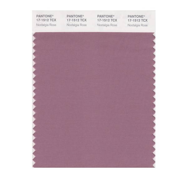 PANTONE Smart 17-1512X Color Swatch Card, Nostalgia Rose