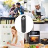 Electric Pepper Grinder Stainless Steel Wireless Visual Pepper Salt Grinder