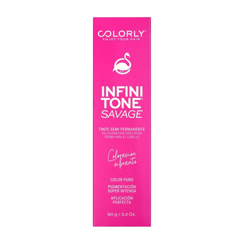 TINTE SEMI PERMANENTE EN CREMA INFINITONE SAVAGE FANTASIA COLORLY 90