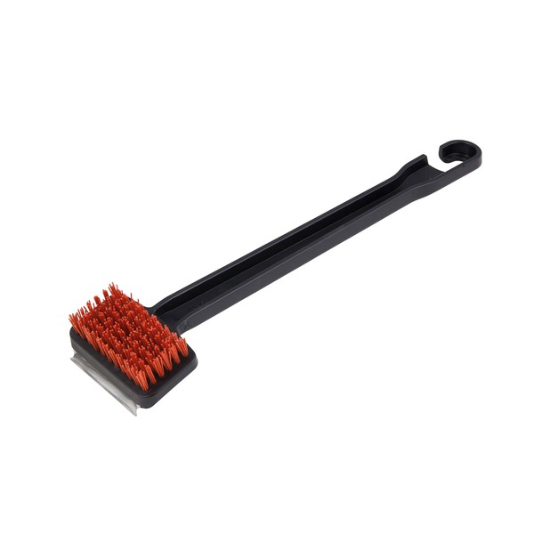 Char-Broil 140 789 - Cool-clean Brush.,Black/Red,9.3L x 5W x 38H centimetres