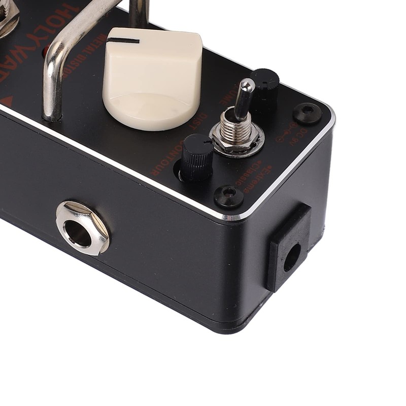 Electric Black Metal Distortion Pedal Extreme Classic Modes Guitar Effect