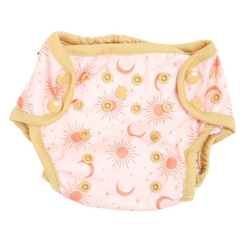 6pcs Baby Cloth Diaper Newborn Cute Pattern Waterproof Adjustable Breathable