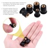 M4 M5 M6 Bolts and Nuts Sets,60Pcs Well Nut Expansion