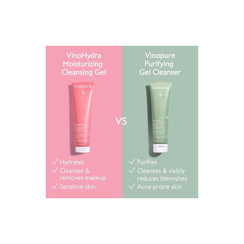 Caudalie Vinohydra Gel Limpiador Facial 150