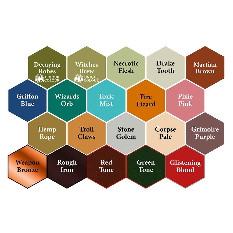 Grinning Gargoyle Mini Paint Set - Fantasy Miniature Paint Set