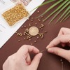 PH PandaHall 300pcs 18K Gold Spacer Beads 4mm Seamless Smooth