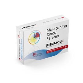 PIERPAOLI - Melatonina Zinco Selenio: Integratore Alimentare per Contribuire a Migliorare la funzione del Sonno e Supportare il Sistema Immunitario, 3 Confezione da 30 Compresse da 1mg