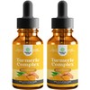 Organic Turmeric Liquid Drops for Adults - Liquid Turmeric Curcumin