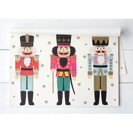 Hester & Cook Paper Placemat, Pad of 24 (Nutcrackers)
