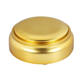 Neutral Recordable Button Record Talking Button Dog Buttons for Communication Talking Buttons for Dogs 30 Second Recording Buttons Sound Effect Button Game Buzzer (Gold)