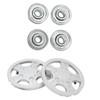 4 Set Luggage Wheels Rotating Flexible Luggage Suitcase Replacement Wheels