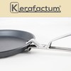 Kerafactum Pizza Tongs, Practical Pizza Tongs, Stainless Steel, 19 cm,