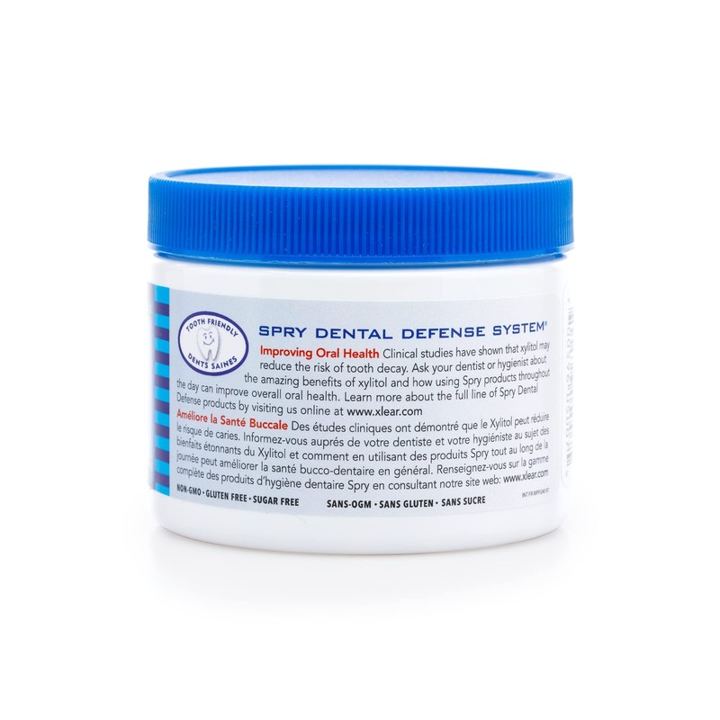 Spry Xylitol Peppermint Sugar Free Candy - Promote Oral Health,